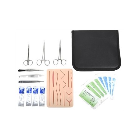 GIMAM KIT ESERCITAZIONE SUTURA (PAD + STRUMENTI + SUTURE)