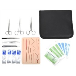 GIMAM KIT ESERCITAZIONE SUTURA (PAD + STRUMENTI + SUTURE)