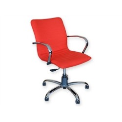 GIMA SEDIA ELITE SCHIENALE BASSO - TESSUTO- ROSSO