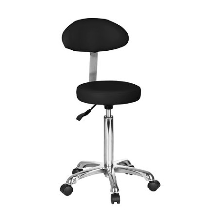 WEELKO SGABELLO CON SCHIENALE - ALTEZZA REGOLABILE - 3 COLORI (FAST PIU)