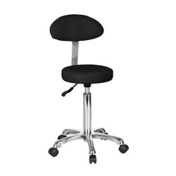 WEELKO SGABELLO CON SCHIENALE - ALTEZZA REGOLABILE - 3 COLORI (FAST PIU)