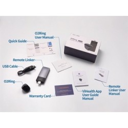 PULSOXIMETRO O2RING MONITORAGGIO CONTINUO - WIRELESS REMOTO- ADULTI