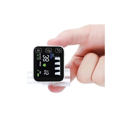 GIMA CAPNOGRAFO CAPNO CUBE PER MONITORARE SEGNI FISIOLOGICI VITALI