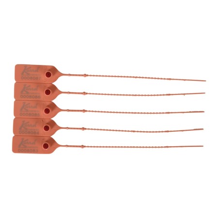 GIMA SIGILLI MONOUSO PER CARRELLI - NUMERATI (CONF. 100 PZ.)