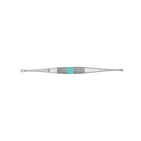 PEHA 991010 CURETTE - CUCCHIAIO AFFILATO DOPPIA ESTREMITÀ - 16,5 CM (CONF. 25 PZ.)