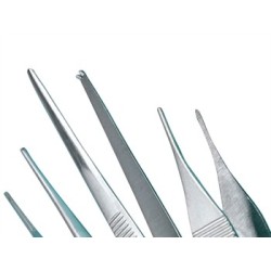 PEHA 991063 PINZA STANDARD PER TESSUTI - RETTA - 14 CM (CONF. 25 PZ.)