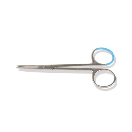 GIMA FORBICI IRIS STERILI PUNTE ACUTE - CURVE - 11,5 CM (CONF. 25 PZ.)