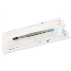 GIMA PINZA MEDICAZIONE ANATOMICA STERILE - RETTA - MISURE DIVERSE (CONF. 25 PZ.)