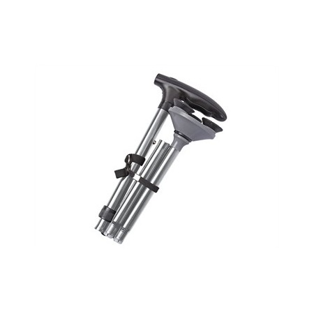 GIMA TRUSTY CANE BASTONE CON VENTOSE E LUCE LED - ARGENTO O NERO