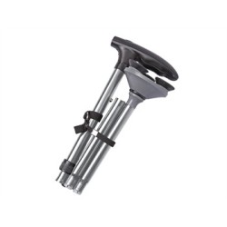 GIMA TRUSTY CANE BASTONE CON VENTOSE E LUCE LED - ARGENTO O NERO