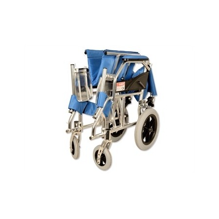 GIMA CARROZZINA PIEGHEVOLE ULTRA LEGGERA IN ALLUMINIO QUEEN - BLU