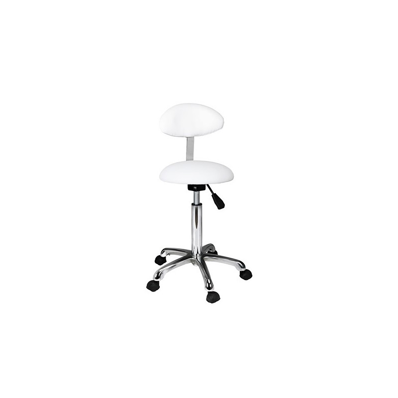 WEELKO SGABELLO A MEZZA SFERA CON SCHIENALE - ALTEZZA REGOLABILE (PRACTI PIU)