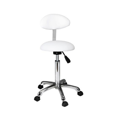 WEELKO SGABELLO A MEZZA SFERA CON SCHIENALE - ALTEZZA REGOLABILE (PRACTI PIU)