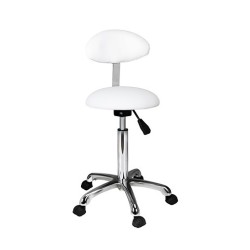 WEELKO SGABELLO A MEZZA SFERA CON SCHIENALE - ALTEZZA REGOLABILE (PRACTI PIU)