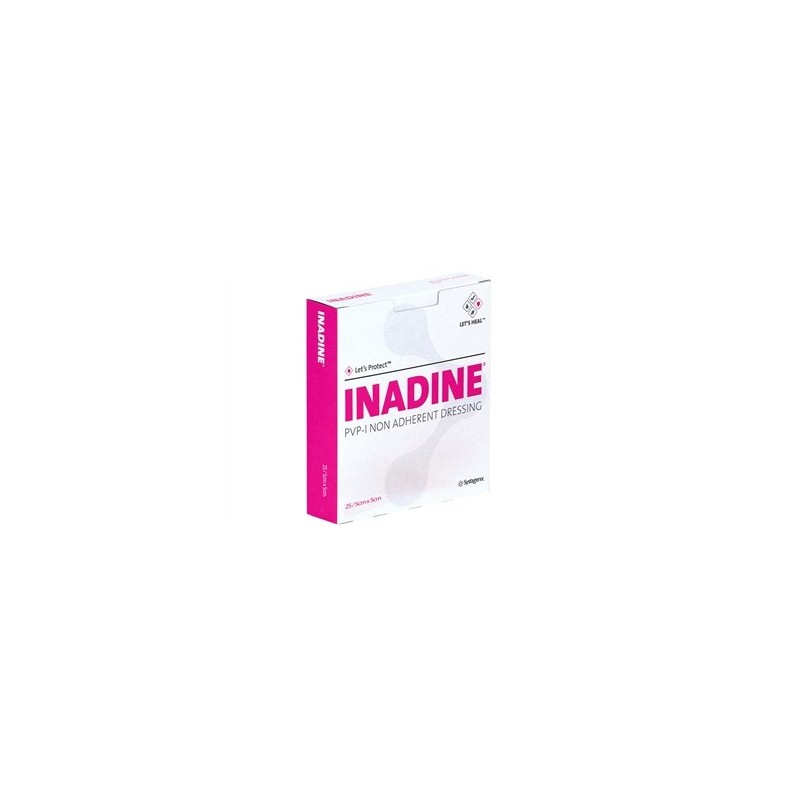 3M INADINE +KCI MEDICAIZONE NON ADESIVA 5x5 CM (CONF. 25 PZ.)