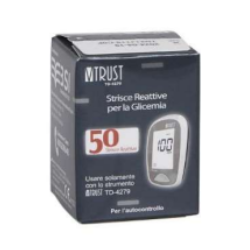BSI STRISCE GLICEMIA PER MISURATORE V-TRUST-50 PZ