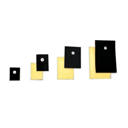 MORETTI ELETTORDI IN SILICONE + SPUGNA DAINO CLIP PER DISPOSITIVO IONODERM MISURE DIVERSE