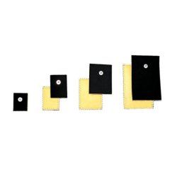 MORETTI ELETTORDI IN SILICONE + SPUGNA DAINO CLIP PER DISPOSITIVO IONODERM MISURE DIVERSE