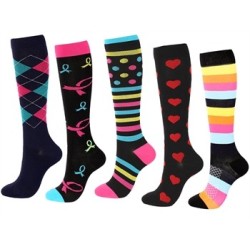 GIMA CALZE A COMPRESSIONE FUNNY S-M - VARI MODELLI (CONF. 5 PZ.)