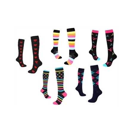 GIMA CALZE A COMPRESSIONE FUNNY S-M - VARI MODELLI (CONF. 5 PZ.)