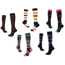 GIMA CALZE A COMPRESSIONE FUNNY S-M - VARI MODELLI (CONF. 5 PZ.)