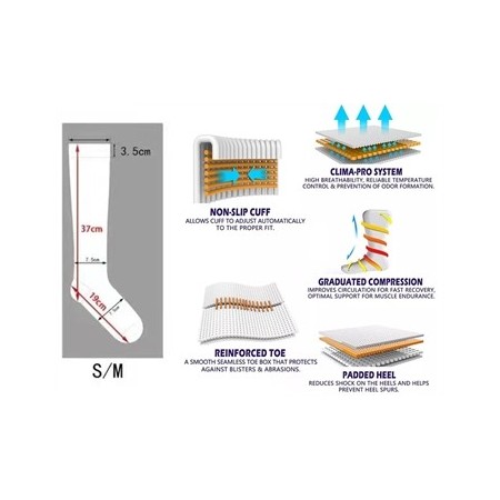 GIMA CALZE A COMPRESSIONE FUNNY S-M - VARI MODELLI (CONF. 5 PZ.)