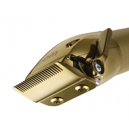 WAD RASOIO ELETTRICO ONUX AD ALTA POTENZA CON LAME DORATE IN ACCIAIO 440 C
