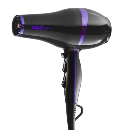 WAD ASCIUGACAPELLI BRIS AD ALTA POTENZA CON MOTORE AC-COLORI VARI