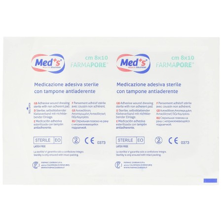 FARMAC-ZABAN MEDICAZIONE ADESIVA IN TNT 8X10 CM FARMAPORE (CONF. 50 PZ.)