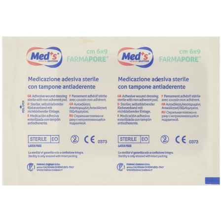 FARMAC-ZABAN MEDICAZIONE ADESIVA IN TNT  6X9 CM FARMAPORE (CONF. 50 PZ.)