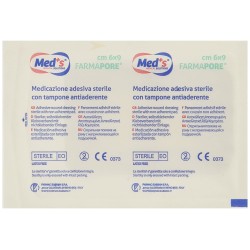 FARMAC-ZABAN MEDICAZIONE ADESIVA IN TNT  6X9 CM FARMAPORE (CONF. 50 PZ.)