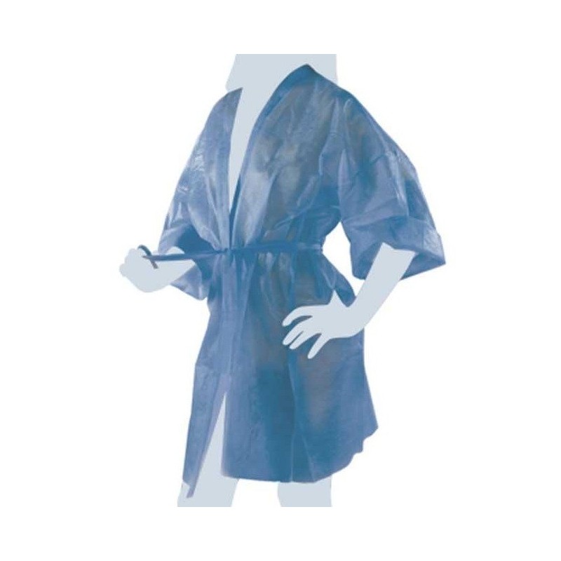 RO.IAL. KIMONO IN TNT CONFEZIONATO SINGOLARMENTE - BLU (CONF. 10 PZ )