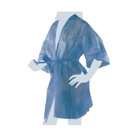 RO.IAL. KIMONO IN TNT CONFEZIONATO SINGOLARMENTE - BLU (CONF. 10 PZ )