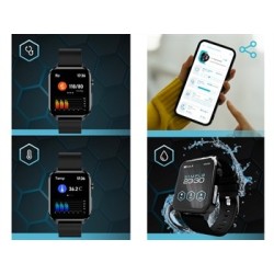 SIMPLO QUADRANT SMARTWATCH PER RILEVARE PARAMETRI SPORTIVI