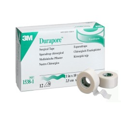 3M DURAPORE 3M - 25MM x 9,14MT (1 ROCCHETTO)