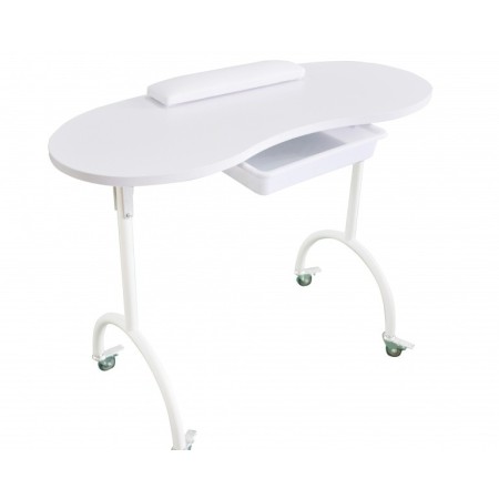 WEELKO TAVOLO PER MANICURE PIEGHEVOLE CON BORSA - ASPIRATORE E ROTELLE CON BLOCCO (PALMAR)