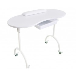 WEELKO TAVOLO PER MANICURE PIEGHEVOLE CON BORSA - ASPIRATORE E ROTELLE CON BLOCCO (PALMAR)