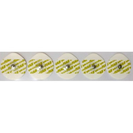 FIAB ELETTRODI PE-FOAM MONOUSO 48-50 MM- OVALI ADULTI (CONF. 50 PZ.)