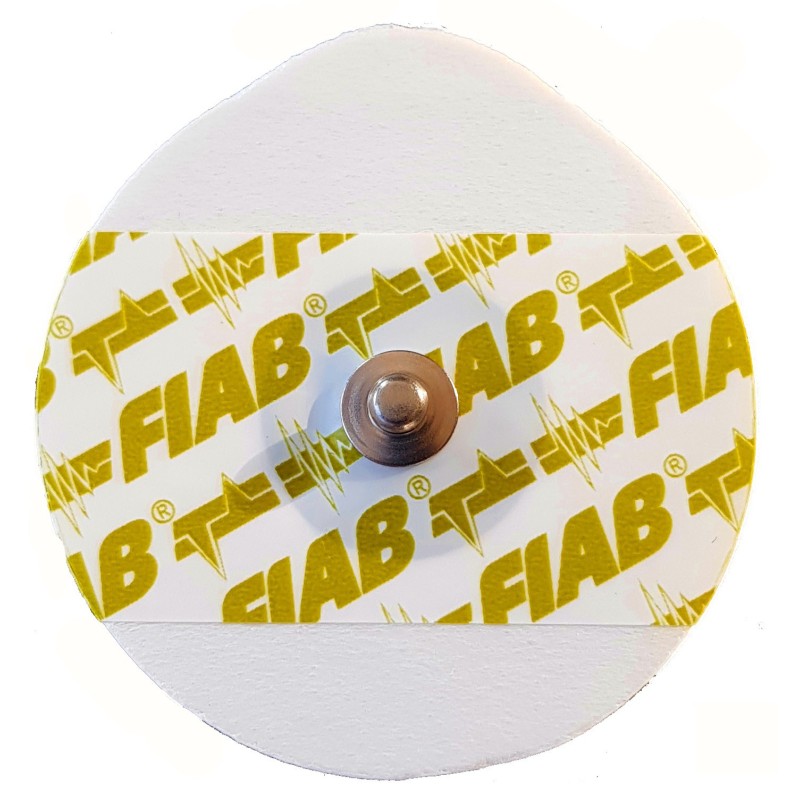 FIAB ELETTRODI PE-FOAM MONOUSO 48-50 MM- OVALI ADULTI (CONF. 50 PZ.)