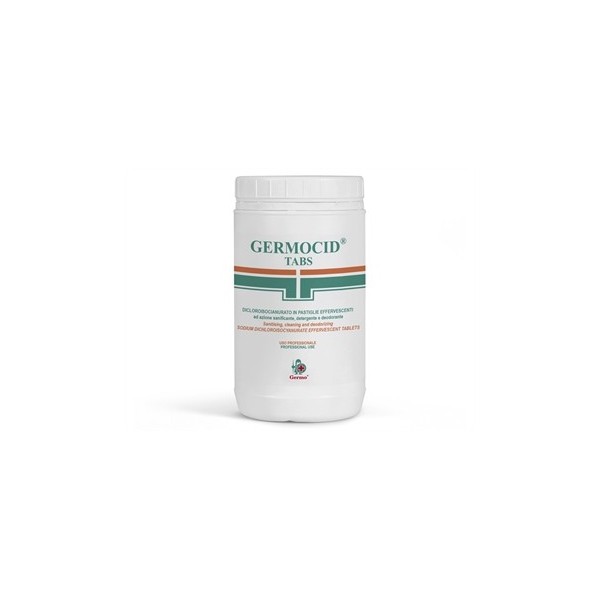 GERMOCID TABS A BASE DI CLORO - BARATTOLO DA 1 KG