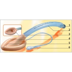 GIMA MASCHERA LARINGEA RIUTILIZZABILE-MISURE DIVERSE