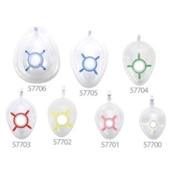 GMA MASCHERINE CON CUSCINO D'ARIA GONFIABILE - ANESTESIA - LATEX FREE- MISURE DIVERSE