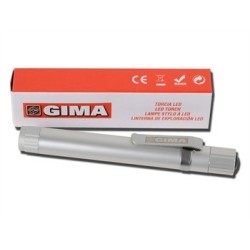 GIMA LUCCIOLA LED COLORE ARGENTO IN METALLO