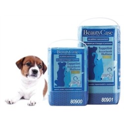 TAPPETINO ASSORBENTE PER ANIMALI DOMESTICI 60X60 CM (CONF. DA 10 PZ.)