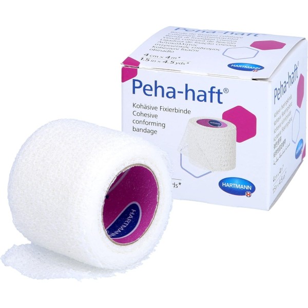 PEHA-HAFT BENDA ELASTICA COESIVA 4 M X 4 CM- LATEX FREE