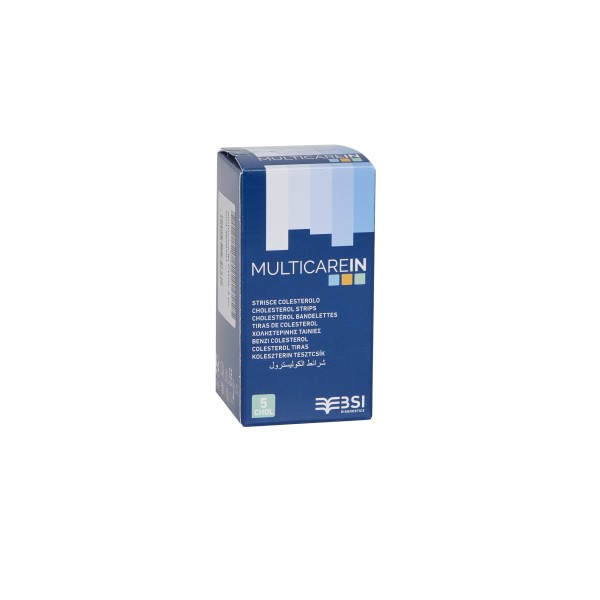 BSI MULTICARE IN STRISCE COLESTEROLO - 5 PZ. + 1 CHIP