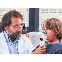 MIR SPIROMETRO PORTATILE USB MINISPIR NEW + 500 BOCCAGLI MONOUSO - (SPESE DI SPEDIZIONE GRATIS)