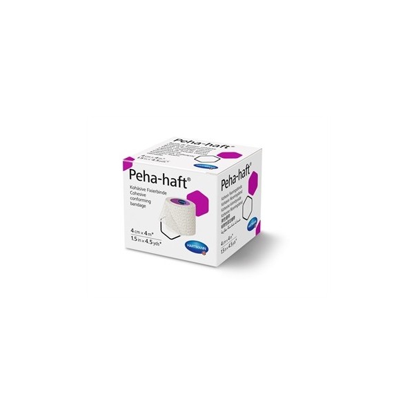 PEHA-HAFT 932441 BENDA ELASTICA COESIVA 4 M x 4 CM - LATEX FREE