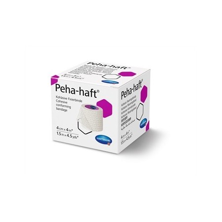 PEHA-HAFT 932441 BENDA ELASTICA COESIVA 4 M x 4 CM - LATEX FREE