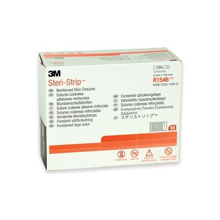3M STERI-STRIP 3M - 100 x 6MM  (CONF. 50 PZ DA 10 STRIP)